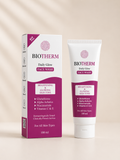 Biotherm Daily Glow Face Wash 100ml bottle with its pink and white product packaging box. Health Drive Pharmaceuticals