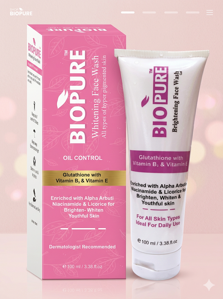 Biopure Uk Biopure Whitening Face Wash 100ml